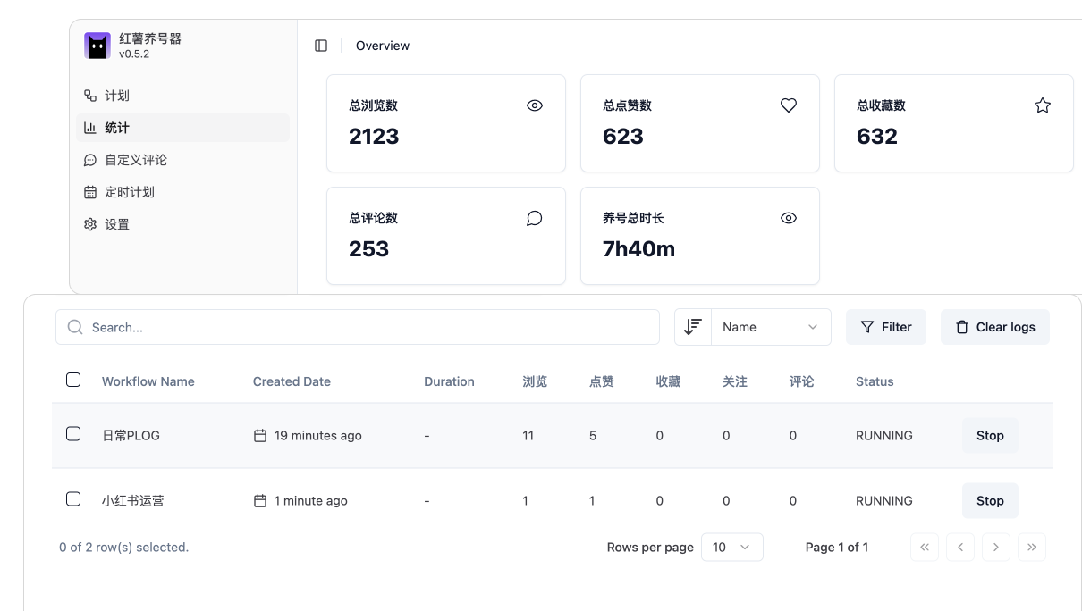 Auto Nurturing Script Interface